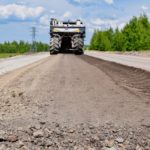 В Скопинском районе продолжается ремонт участка дороги, входящей в опорную сеть России