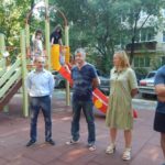 В Рязани на улице Черновицкой обустроена новая детская площадка