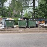 На прошлой неделе жители области часто жаловались на переполненные контейнеры с мусором