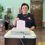 На выборах в Рязанскую городскую Думу проголосовала член Общественной палаты РФ Ольга Воронова