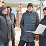 Рязанский губернатор осмотрел Лыбедский бульвар, улицы Почтовую и Мюнстерскую