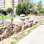 Зачем перекопан двор?