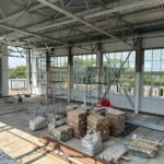 Владислав Фролов побывал на строительстве физкультурно-оздоровительного комплекса в поселке Мехзавода