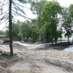 В Рязани благоустраивают Нижний городской парк