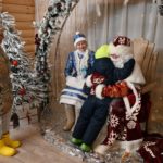 В рязанском Лесопарке начала работу резиденция Деда Мороза