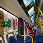 В Рязани общественный транспорт украсили к Новому году