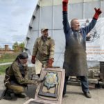 Рязанские кузнецы отлили орден «Победа»