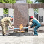 Сегодня в Шилове зажгли Вечный огонь в рамках всероссийской акции «Храним огонь Победы»