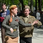 В Кремлевском сквере Рязани прошли народные гуляния «Парк Победы»