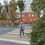 Сотрудники Рязанской Госавтоинспекции проводят обследование дорог вблизи школ областного центра