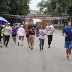 В рязанском Лесопарке прошел «Забег Опоры», приуроченный ко Дню государственного флага России