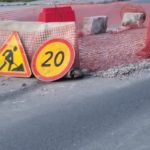 В связи с ремонтом теплотрассы закрыто движение автотранспорта по улице Гагарина в Рязани