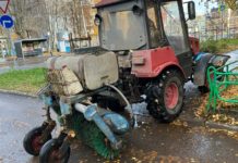 В Рязани продолжается работа по уборке дорог