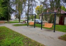 В Рыбном Рязанской области завершилась работа по благоустройству сквера