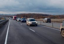 Перед мостом на Оку на выезде из Рязани завершились дорожные работы