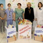 В Рязанскую ОДКБ им. Н.В. Дмитриевой передали подарки, собранные в ходе акции «Коробка храбрости»
