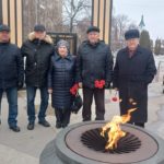 У памятника погибшим в локальных войнах рязанцы провели встречу боевых друзей