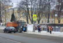 В Рязани с городских территорий коммунальщики вывезли 760 кубометров снега