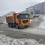 С рязанских улиц на этой неделе вывезли почти 20 тысяч кубометров снега