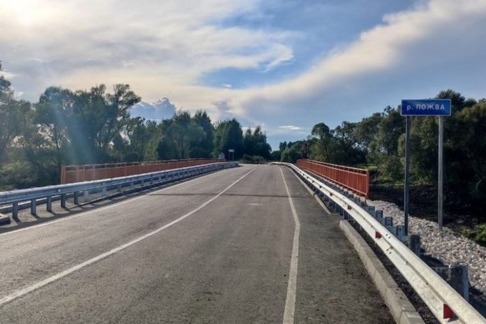 Мост через реку Пожва