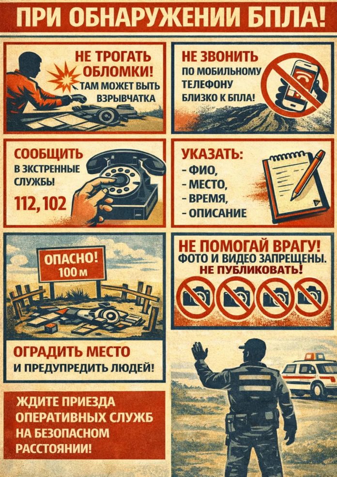 БПЛА_меры предосторожности