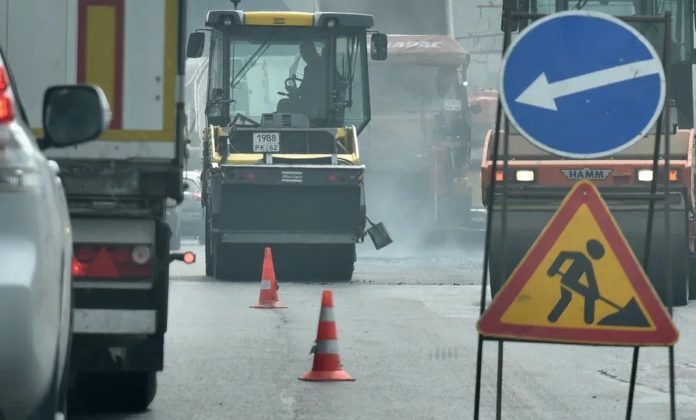 дорожные работы Королев2