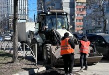 Рязанские дороги чистили от грунтовых наносов