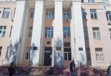 В Рязанском кардиодиспансере ремонтируют входную группу