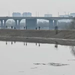 За сутки в черте Рязани уровень воды в Оке повысился на 33 сантиметра