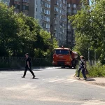 В Рязани продолжается работа по уборке и благоустройству
