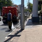 Рязанские улицы убирают и моют