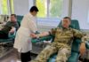 Рязанские росгвардейцы поддержали Всемирный день донора крови